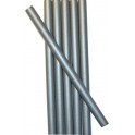 6 bâtons ARGENT  cire pour petit pistolet