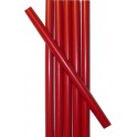 6 bâtons ROUGE cire pour petit pistolet