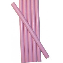 6 bâtons ROSE  cire pour petit pistolet
