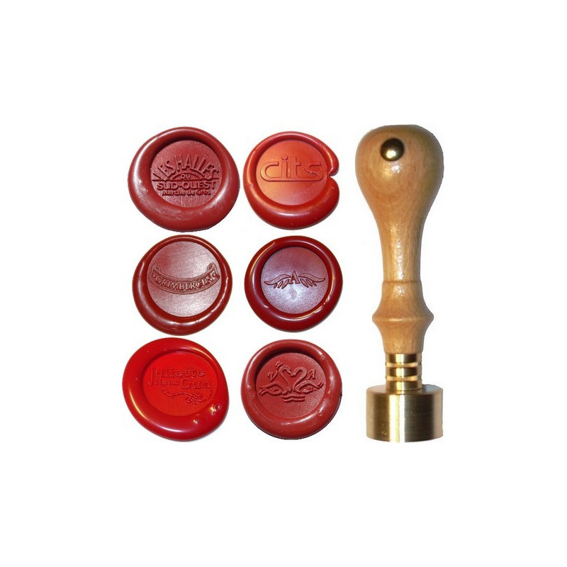 sceau avec logo 25mm