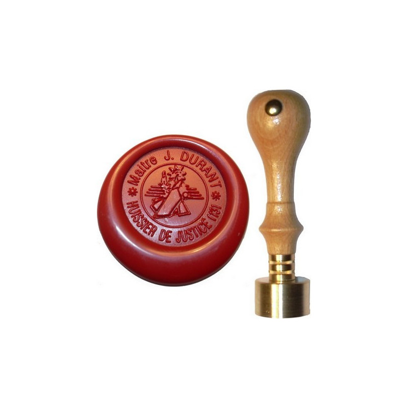 sceau officiel huissier 