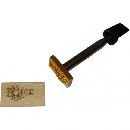 Marque à chaud avec logo Marque à chaud avec logo