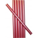 6 bâtons NACREE VIEUX ROSE cire pour petit pistolet