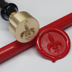 Sceau fleur de lys 3D