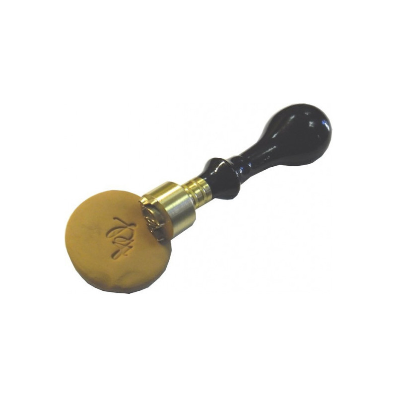 tampon logo ceramique rond