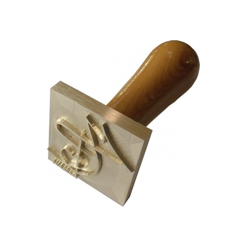 tampon  logo savon carré 