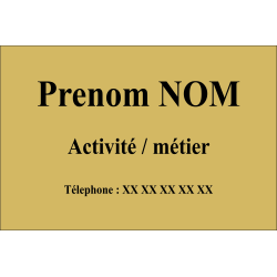 Plaque laiton 30cm x 20cm...