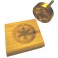 Bloc laiton seul pour marque à chaud sur le bois diamètre 50 mm avec logo et, ou texte. Bloc laiton seul pour marque à chaud sur le bois diamètre 50 mm avec logo et, ou texte.