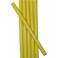 6 YELLOW wax sticks 6 YELLOW wax sticks